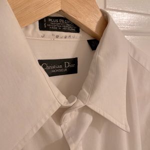 Dior Men’s White Dress Shirt